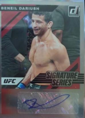 Beneil Dariush #SS-BDR Ufc Cards 2022 Panini Donruss UFC Signature Series