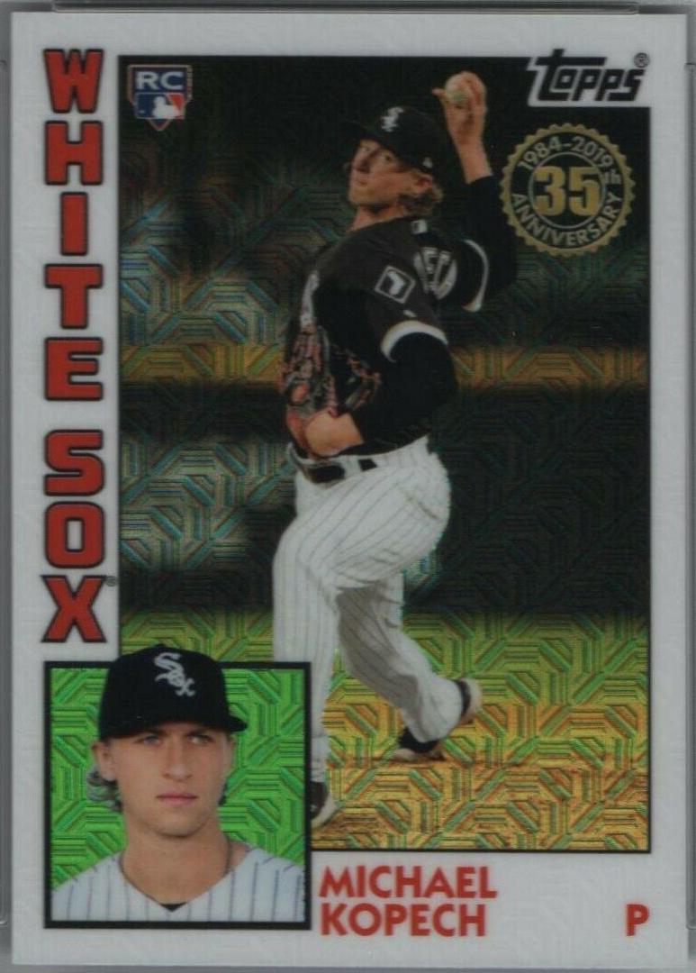 Michael Kopech #18 Baseball Cards 2019 Topps Silver Pack 1984 Chrome Promo