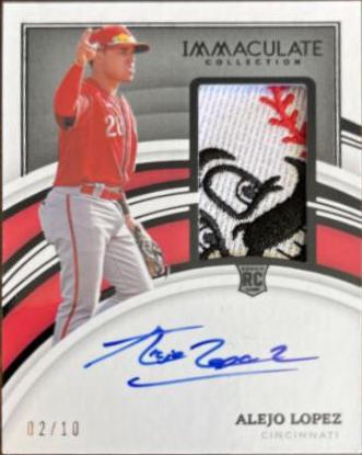 Alejo Lopez [Patch Autograph Red] #160