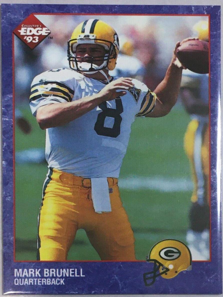 Mark Brunell #257 Football Cards 1993 Collector's Edge