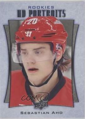 Sebastian Aho #P-101 Hockey Cards 2016 Upper Deck UD Portraits