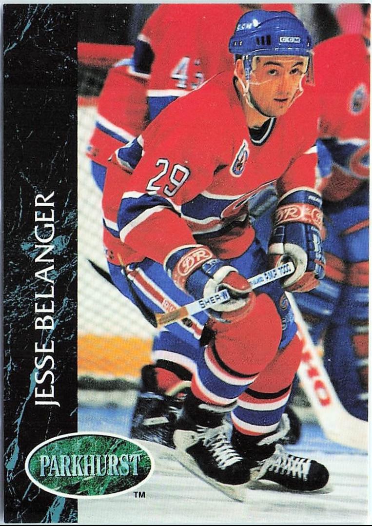 Jesse Belanger #488 1992-93 Parkhurst Hockey