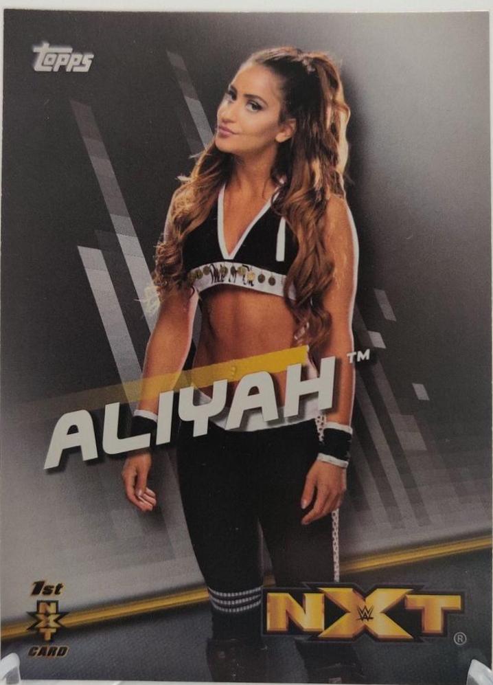 Aliyah #37 Wrestling Cards 2016 Topps WWE Divas Revolution