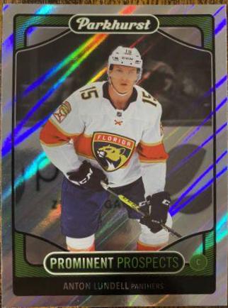 Anton Lundell #PP11 Hockey Cards 2021 Parkhurst Prominent Prospects