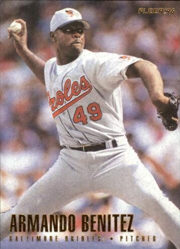 Armando Benitez #4 Baseball Cards 1996 Fleer Tiffany