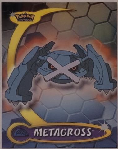 Tap to enlarge Metagross – Foil, Pokemon 2004 Topps Advanced Challenge