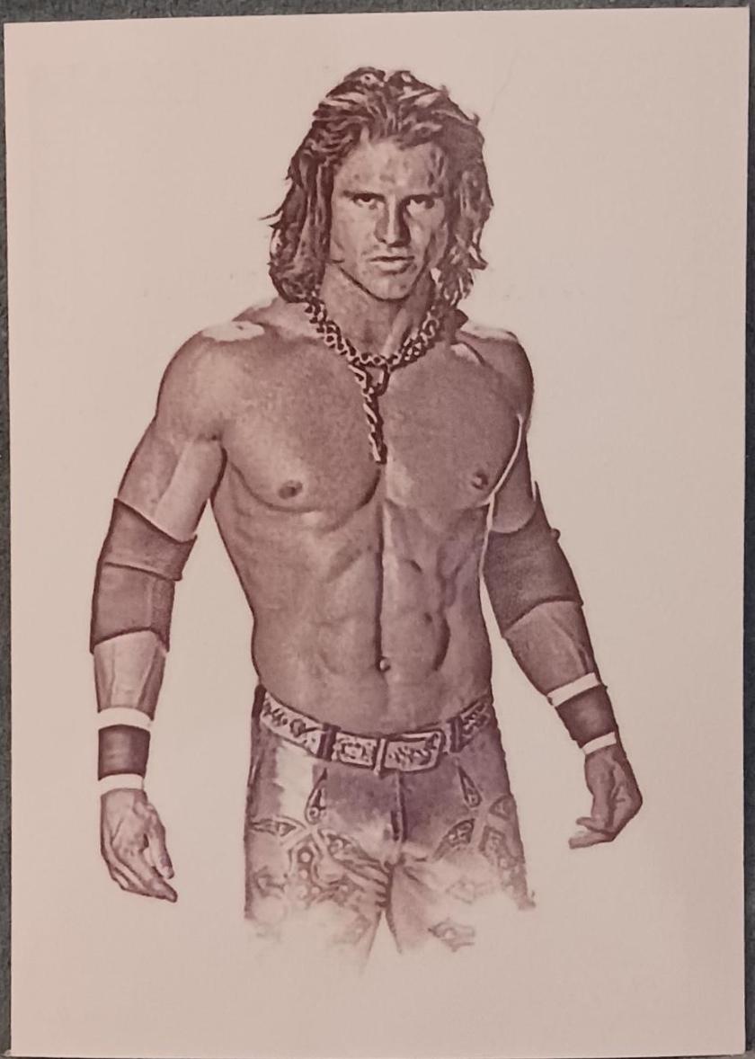Dolph Zeigler Tattoo #10/10 Wrestling Cards 2008 Topps WWE Ultimate Rivals