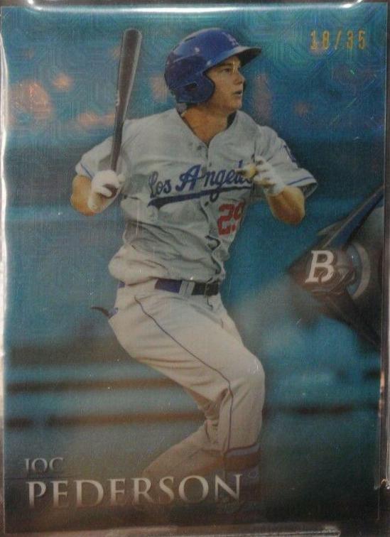 Joc Pederson #19 Baseball Cards 2014 Bowman Platinum Chrome Prospects
