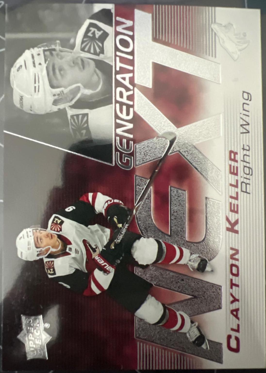 Clayton Keller #GN-19 Hockey Cards 2019 Upper Deck Generation Next
