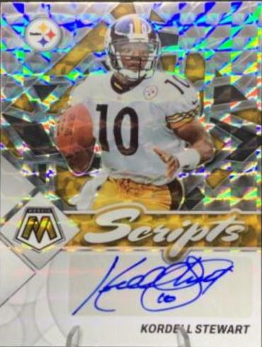 Kordell Stewart #S-KS Football Cards 2022 Panini Mosaic Scripts