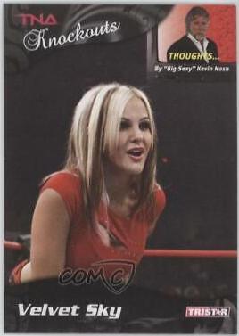 Velvet Sky #72 Wrestling Cards 2009 TriStar TNA Knockouts