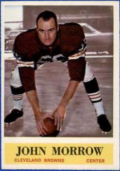 John Morrow #37 Football Cards 1964 Philadelphia