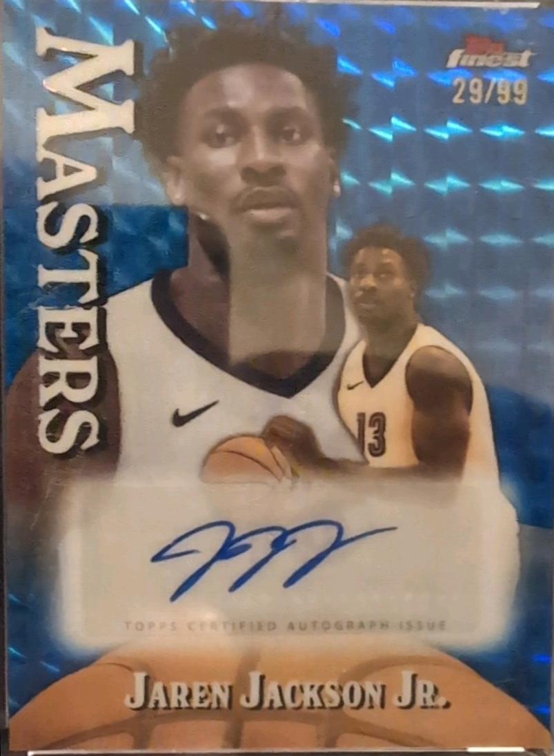 Jaren Jackson Jr. [Blue X-Fractor] #MA-JJ