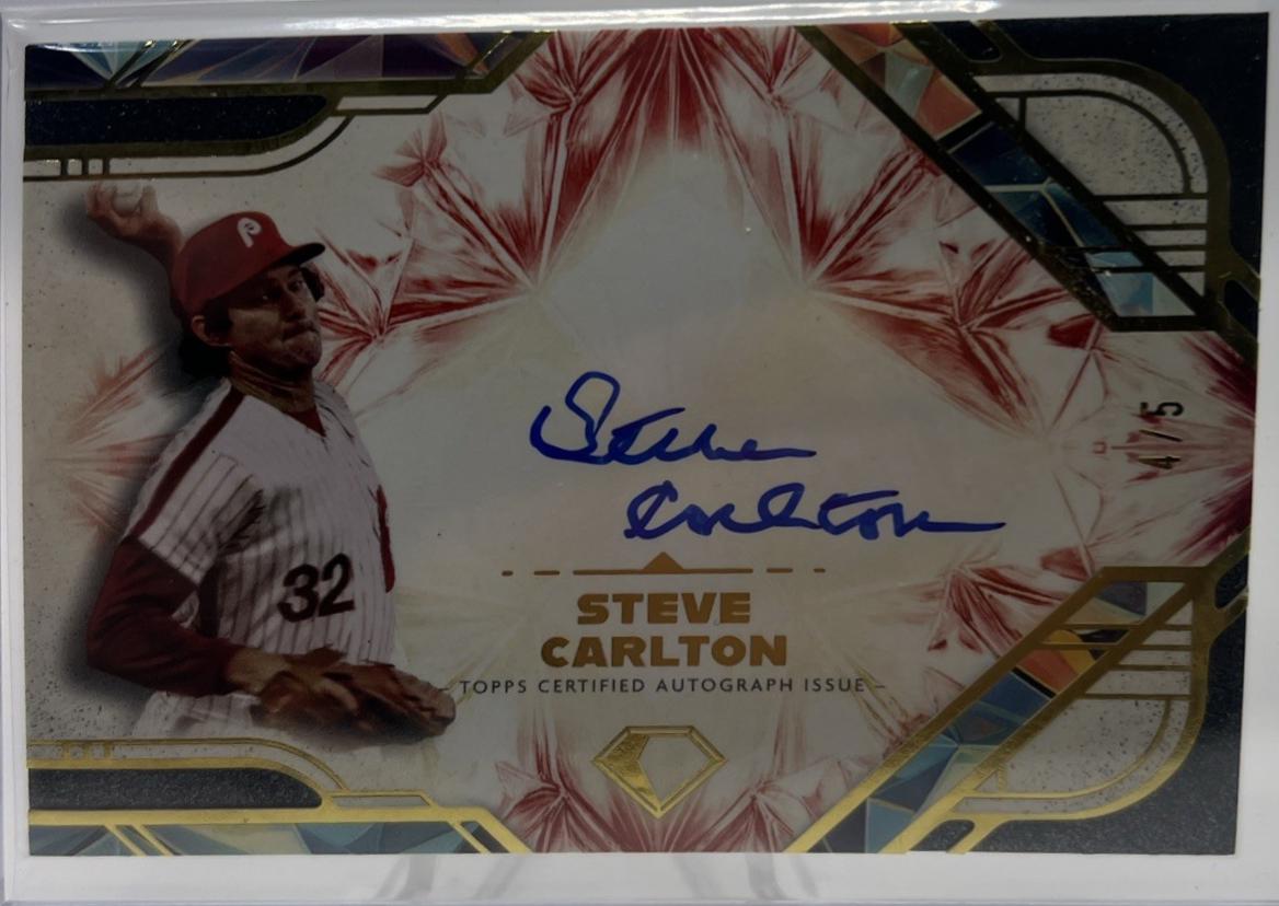 Steve Carlton [Red] #DIA-SC Prices | 2025 Topps Diamond Icons 