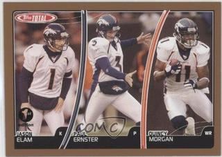 Quincy Morgan, Jason Elam, Paul Ernster