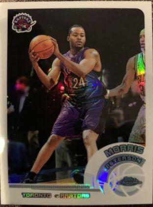 Morris Peterson White Refractor #9 Basketball Cards 2002 Topps Chrome