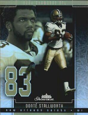 Donte Stallworth #86 2004 Fleer Showcase Football