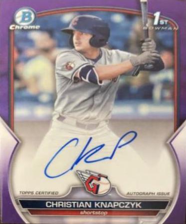 Christian Knapczyk [Purple] #CDA-CKN