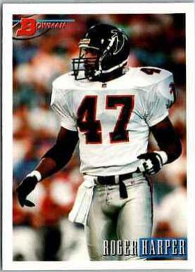 Roger Harper #16 Football Cards 1993 Bowman