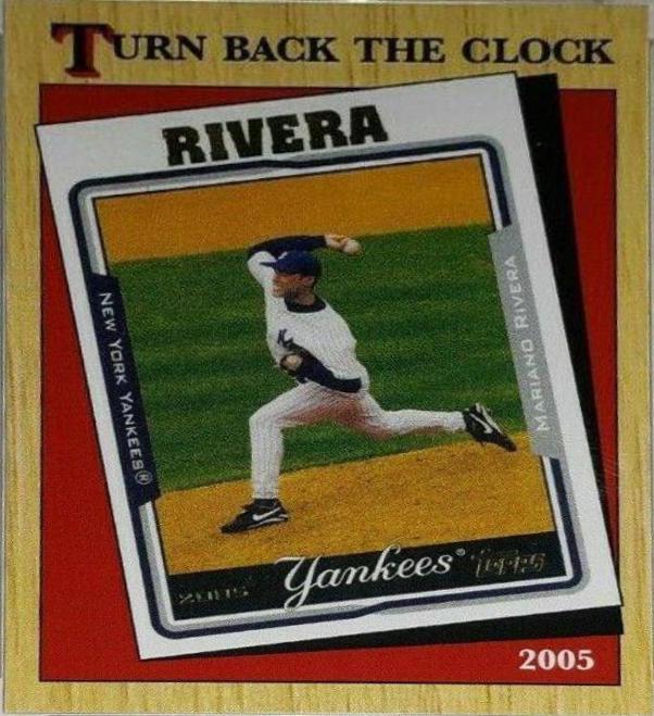 Mariano Rivera #22 Baseball Cards 2019 Topps Throwback Thursday