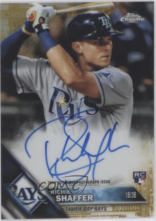 Richie Shaffer [Gold Refractor] #RA-RSH
