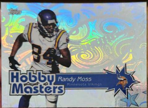 Randy Moss #HM9 Football Cards 2004 Topps Hobby Masters