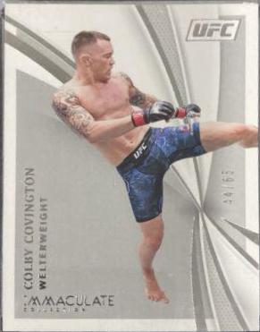 Colby Covington #35 Ufc Cards 2021 Panini Immaculate UFC