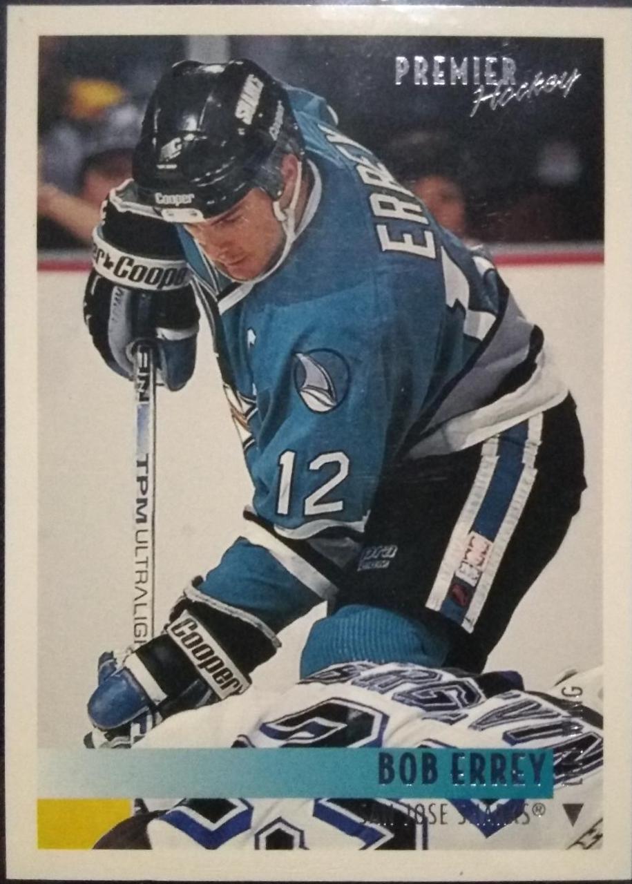 Bob Errey #331 Hockey Cards 1994 Topps Premier