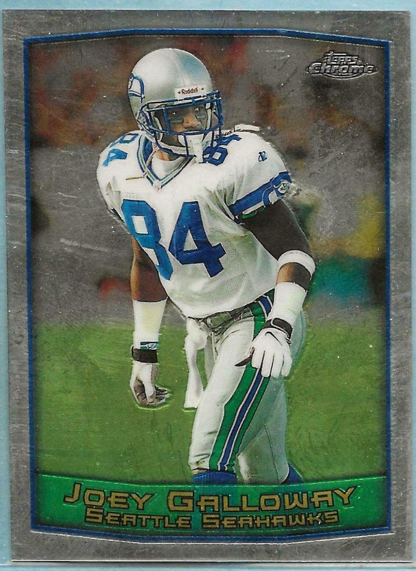 Joey Galloway #5 Football Cards 1999 Topps Chrome