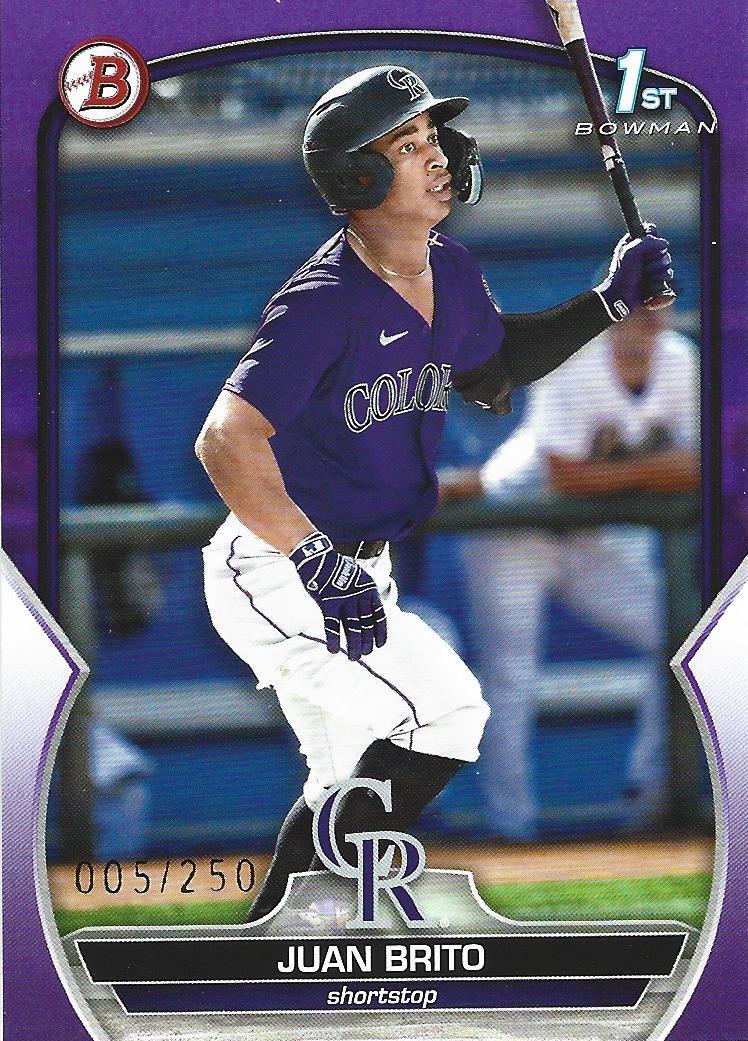 Juan Brito [Purple] #BP-77