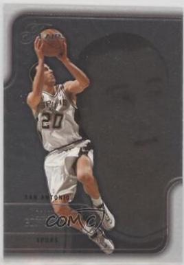 Manu Ginobili #46 Basketball Cards 2003 Flair