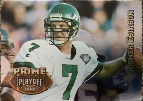Boomer Esiason #21 Football Cards 1995 Playoff Prime