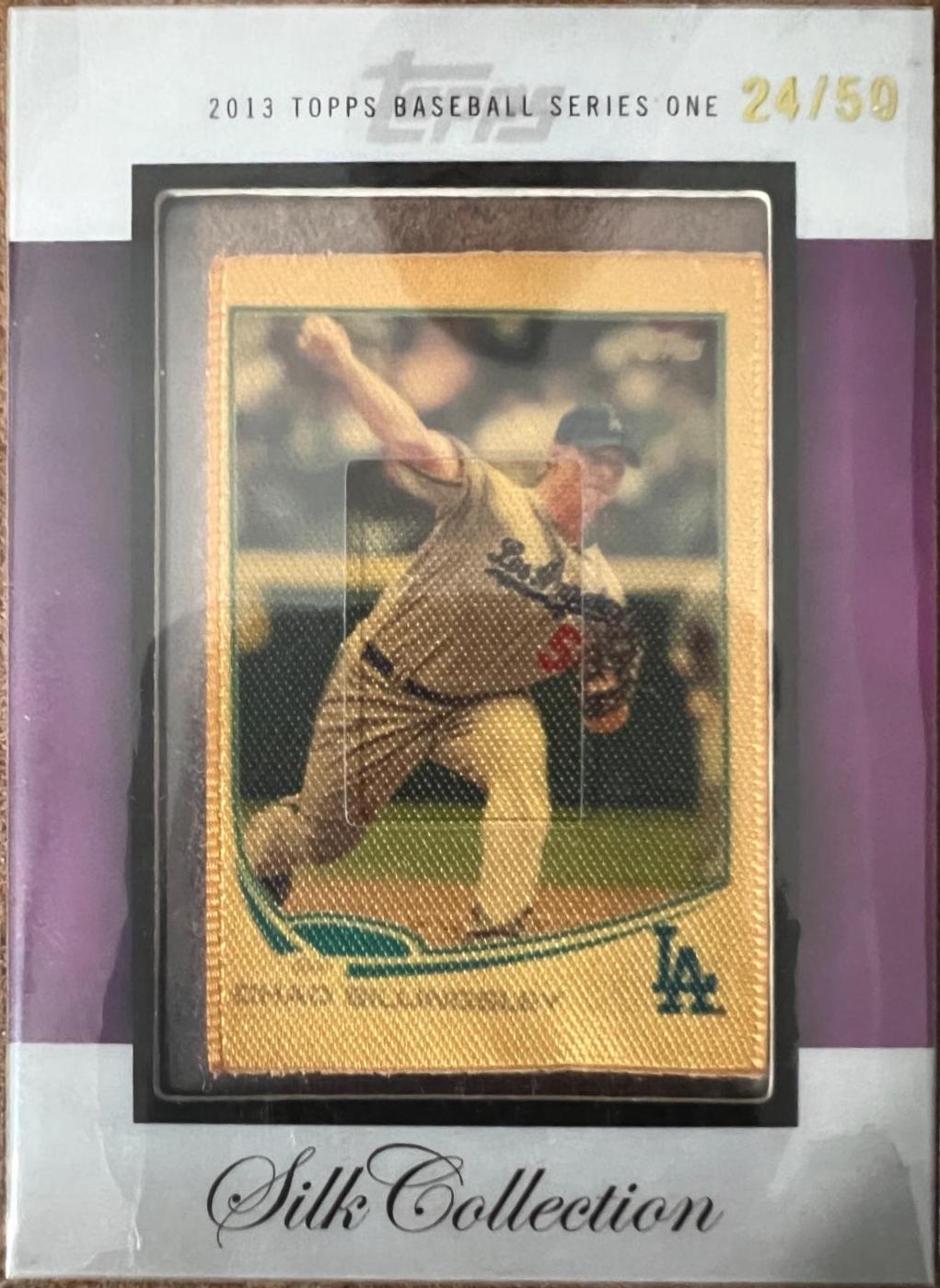 Chad Billingsley Baseball Cards 2013 Topps Silk Collection