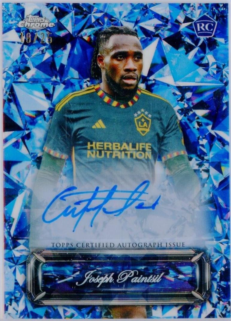 Joseph Paintsil #SS-JP Soccer Cards 2024 Topps Chrome Sapphire MLS Selections Autograph