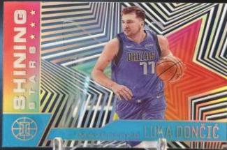 Luka Doncic #2 Basketball Cards 2020 Panini Illusions Shining Stars