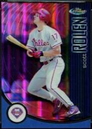 Scott Rolen #15 Baseball Cards 2001 Finest