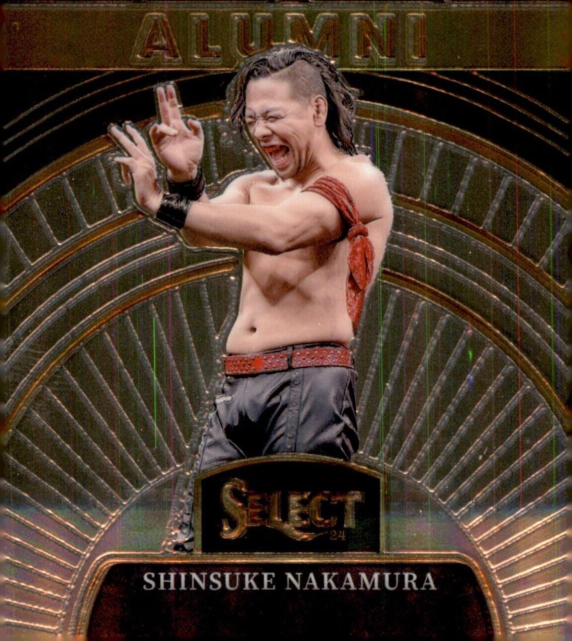 Shinsuke Nakamura #8 Wrestling Cards 2024 Panini Select WWE NXT Alumni