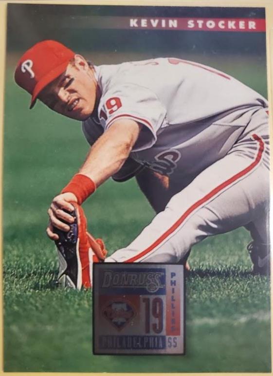 Kevin Stocker #18 Baseball Cards 1996 Panini Donruss