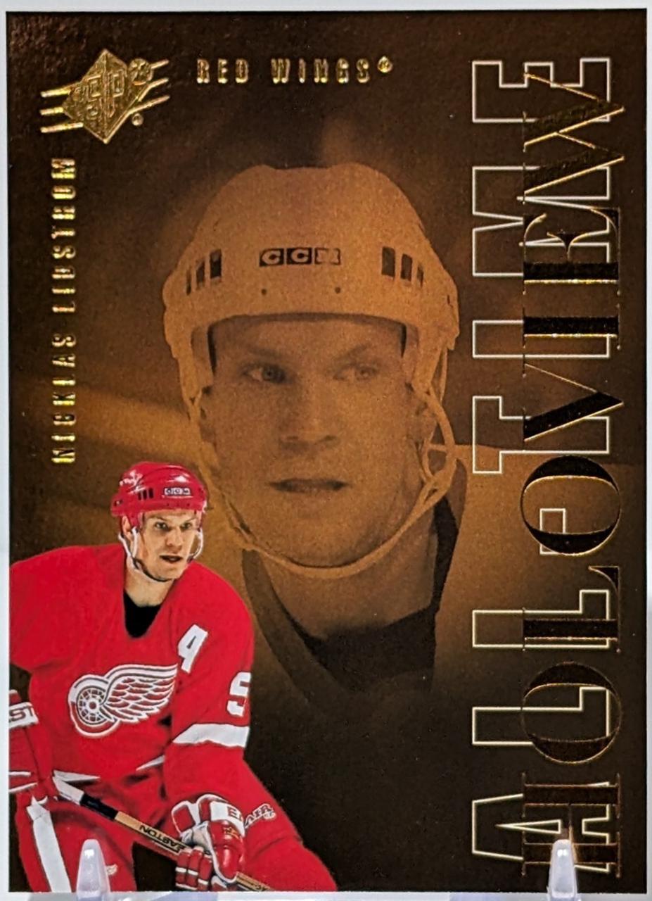 Nicklas Lidstrom #ATG-NL Hockey Cards 2024 SPx All-Time Holoview