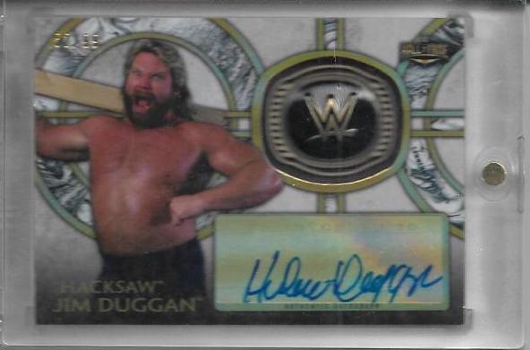 Hacksaw' Jim Duggan #A-JD Wrestling Cards 2018 Topps Legends of WWE Autographs