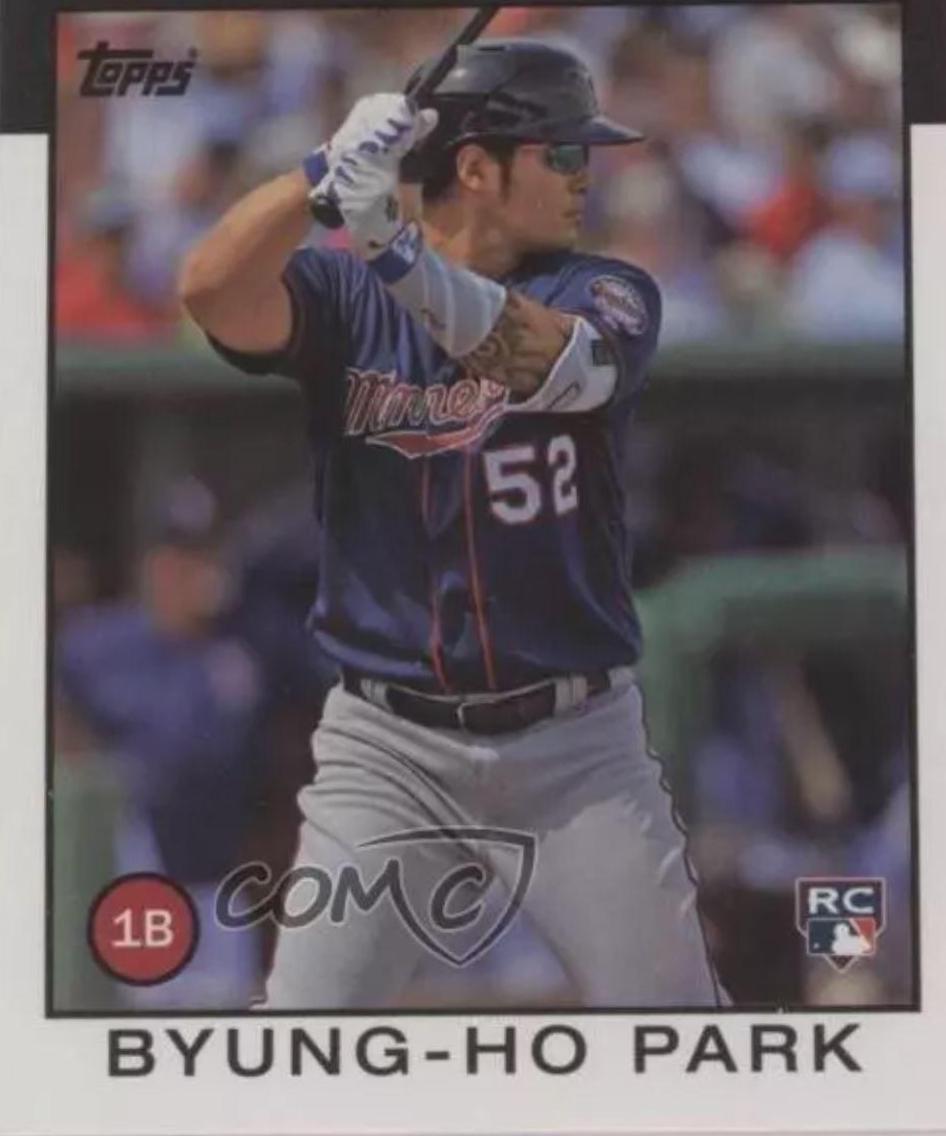 Byung-Ho Park #W-12 Baseball Cards 2016 Topps Update Walmart Exclusive Rookies