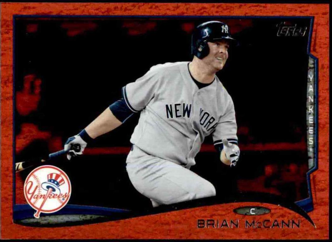 Brian McCann #US-12 Baseball Cards 2014 Topps Update