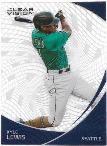 Kyle Lewis #8 Baseball Cards 2022 Panini Chronicles Clear Vision
