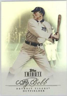 Ty Cobb #13 Baseball Cards 2012 Topps Tribute