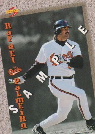 Rafael Palmeiro #CP2 Baseball Cards 1994 Score Rookie Traded Changing Places