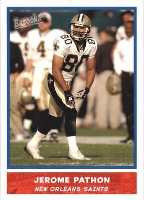 Jerome Pathon #13 Football Cards 2004 Bazooka