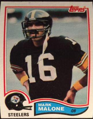 Mark Malone #215 Football Cards 1982 Topps