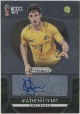 Mathew Leckie #S-ML Soccer Cards 2018 Panini Prizm World Cup Signatures
