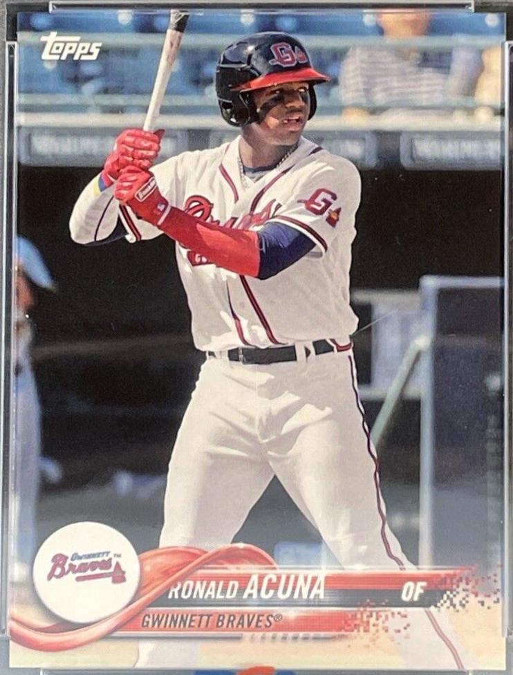Ronald Acuna #1 Baseball Cards 2018 Topps Pro Debut