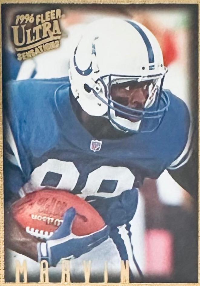 Marvin Harrison #47 Football Cards 1996 Ultra Sensations
